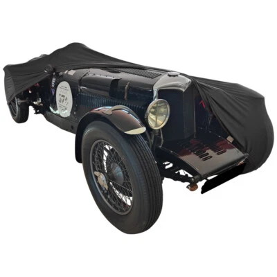 Indoor car cover fits Riley Nine bespoke Berlin Black cover Without mirrorpoc... Foto 1 de 4