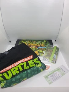 2020 SDCC NECA TMNT Musical Mutagen Tour Merch XL Extra Large Shirt NEW - Picture 1 of 12