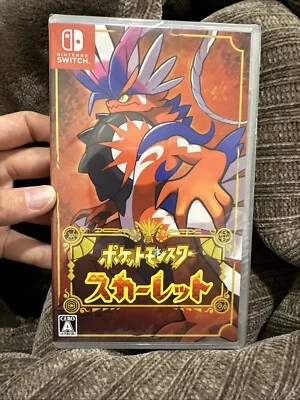 Nintendo Switch Pokemon Scarlet Japan NEW [US SELLER] - Image 1 of 2