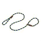 Warner Soft Braided Nylon Rope British Slip Leash (6 feet) Multi-Colors USA
