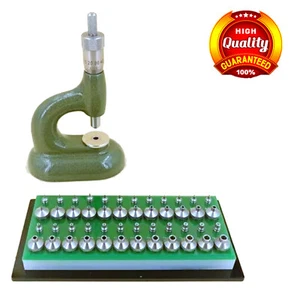 Herramienta Joyería Relojero con Tornillo Micrométrico y Bomba Empujador Yunque Reparación - Imagen 1 de 5