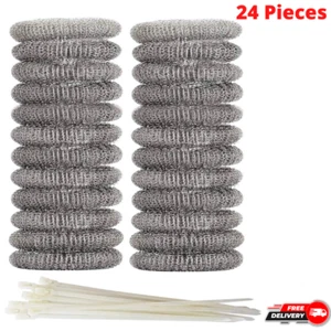 Washing Machine Lint Traps Snare Laundry Mesh Washer Hose Filter Cable 24 Pieces - Picture 1 of 7