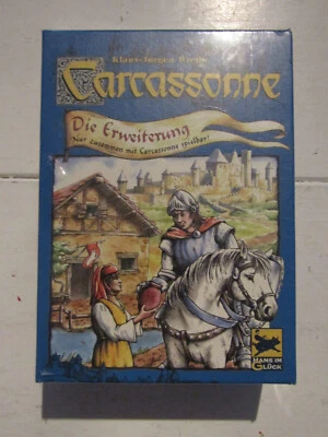 Carcassonne - Wirtshäuser und Kathedralen Die 1.Erweiterung (Altes Layout)  OVP - Bild 1 von 2