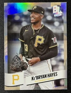 2024 Topps Big League Uncommon Foil Ke'Bryan Hayes #209 Pittsburgh Pirates - Picture 1 of 2