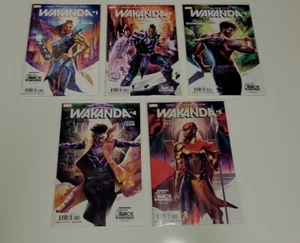 🔑Wakanda (2022/23) #1-5 NM-/VF COMPLETE SERIES SET Black Panther MARVEL COMICS - Picture 1 of 6