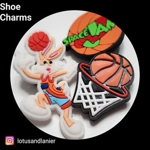Shoe Charms "Space Jam" Charms Set of 3 - Picture 1 of 2