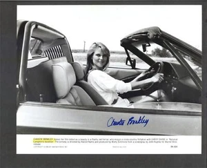 Christie Brinkley - Autógrafo firmado 7x9 TV Still - Vacaciones nacionales de Lampoon - Imagen 1 de 1