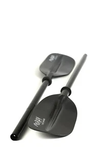 Ruk Sports 2 Stück sparsam asymmetrisch 190 cm schwarze Klingen Kajak Paddel - Bild 1 von 3