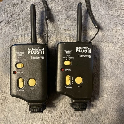 Transceptor remoto Pocket Wizard Plus II probado y funcionando Foto 1 de 2