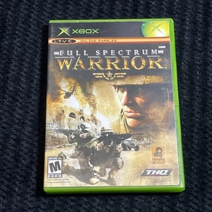 Full Spectrum Warrior Original Microsoft Xbox Game Complete W Manual Free Ship - Picture 1 of 4