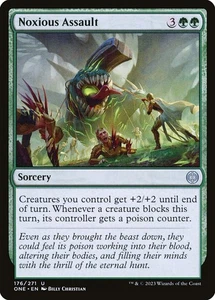 Noxious Assault Foil (176) Phyrexia: All Will Be One ONE MTG Magic - Imagen 1 de 1