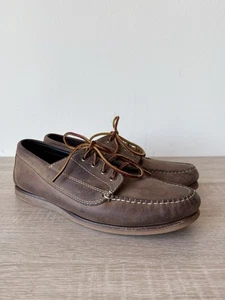 De colección Ll Bean Signature Marrón Blucher Barco Zapatos Mocasines Mocasines 281250 Para Hombres 11 - Imagen 1 de 8