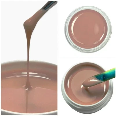 UV Cover Gel 5ml Beige High Quality Make-Up Gel Camouflage Nude - Bild 1 von 3