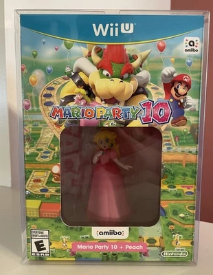 Mario Party 10 + Peach Amiibo Bundle - Nintendo Wii U WiiU - Nuevo Sellado de Fábrica Foto 1 de 4