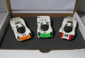 Porsche 907 908  1:43 Diecast 1968 race car lot - Siffert  Elford  Stommelen BIN - Picture 1 of 12