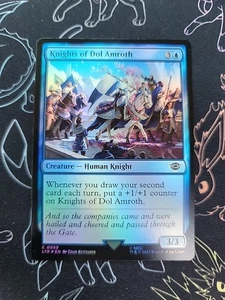 Knights of Dol Amroth - 59 Foil Magic The Gathering Tcg  - Imagen 1 de 2