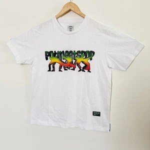 NWT Pot Meets Pop Move Your Feet White Tee Shirt Large - Picture 1 of 5