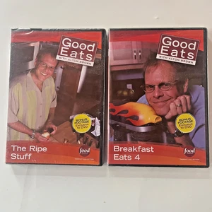 (2) DVDs = GOOD EATS W/ ALTON BROWN food network--RIPE STUFF breakfast eats--NEW - Bild 1 von 2