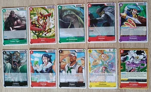 Set von 10 verschiedenen Karten ONE PIECE CARD GAME FR - Bild 1 von 2