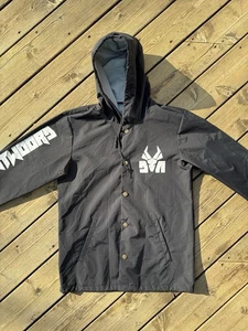 Chaqueta Die Antwoord Entrenadores con Capucha Talla S Negra Mercancía Oficial de la Gira 2019 - Imagen 1 de 11