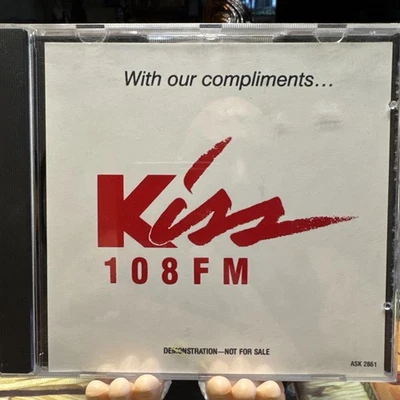 Kiss 108 FM (CD, 1987) Rare Radio Promo - Michael Jackson - Sade -Gloria Estefan Foto 1 de 3