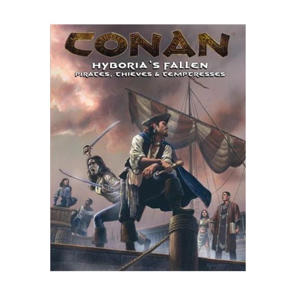 Mongoose Conan RPG 1ª Edición Hyboria's Fallen - Pirates, Thieves & Temptresses EX Foto 1 de 1