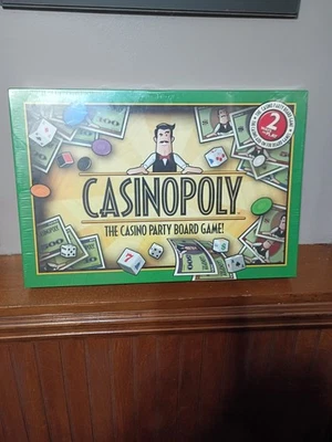 Juego de mesa Casinopoly NUEVO precintado • 2001 Reveal Entertainment • 2-8 jugadores Foto 1 de 2