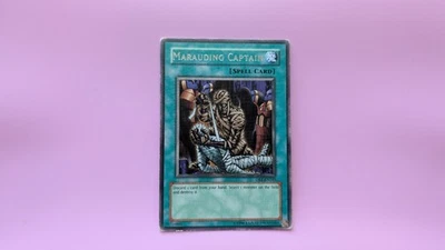 Yugioh Marauding Captain / Tribute To The Doomed MISPRINT (HP)	DB1-EN165		Rare - Image 1 of 4