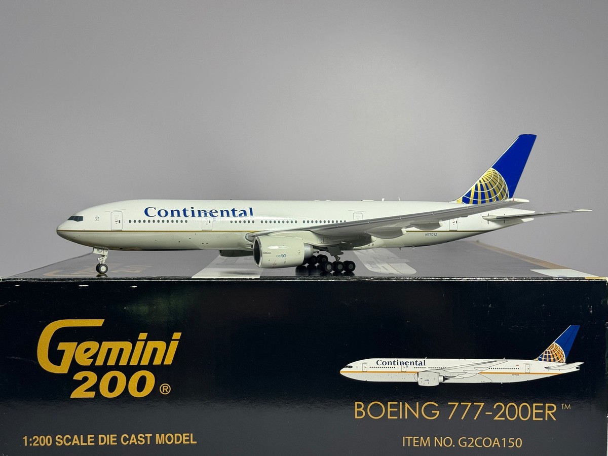 1:200 Scale Diecast Aircraft & Spacecraft Boeing 777
