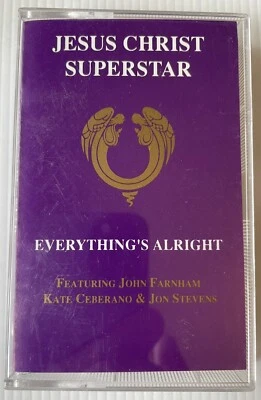 Jesus Christ Superstar Cassette Tape Single 863 378 4 ECR 1992 Cassingle - Image 1 of 4