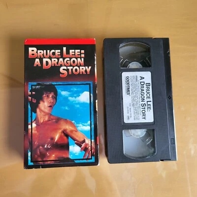 Bruce Lee A Dragon Story 1997 vol 4 VHS Tape Kung Fu Biopic Cinema Martial Arts - Image 1 of 4
