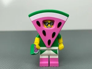 Minifigure ufficiale nuova LEGO Movie 2 serie CMF: Anguria Tizio - tutti i pezzi - Foto 1 di 3