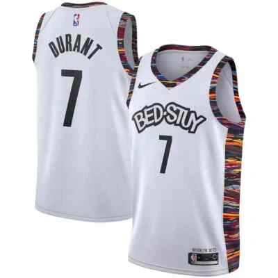 Kevin Durant Brooklyn Nets Nike City Edition Swingman Jersey Men's Bed Stuy NBA - Image 1 of 4