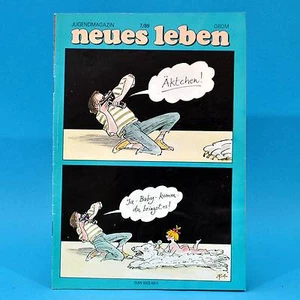 DDR Neues Leben 7/1989 Potsdam New Order NVA Xanten Jugendmode Milli Vanilli S - Bild 1 von 1
