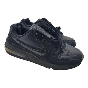 Nike Mens Shoes 8.5 Air Max LTD 3 Triple Black Running Gym Sneakers 687977 020  - Picture 1 of 15