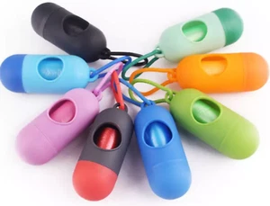 1x EWANTO Hundekotbeutelspender m. 15 Beutel Beutelspender mit Leinenclip HA-54 - Bild 1 von 10
