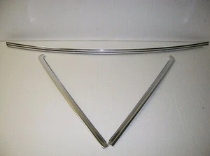 78-87 EL CAMINO MALIBU WINDSHIELD MOLDING SET CHROME OP58.0808 - Picture 1 of 1