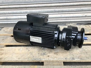 SEW Eurodrive 2.2kW 3-Phase AC Electric Motor Gearbox with Brake 595RPM Reducer - Picture 1 of 13