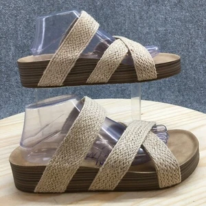 Blowfish Malibu Sandals Womens 11 Miri Slide Straps Beige Open Toe Casual - Picture 1 of 19
