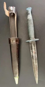 *Authentic* 20th Century Solingen Germany 6” Dagger with Cast Zinc Handle - Picture 1 of 23