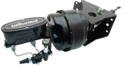 1966-77 Ford Bronco 8" Dual Power Brake Booster Wilwood Master Cylinder Kit  - Image 1 of 4