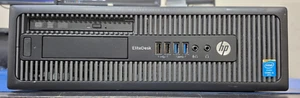 HP EliteDesk 800 G1 SFF, Intel Core i5-4570 @3.20GHz, 12GB RAM, 500GB HDD W10Pro - Picture 1 of 8