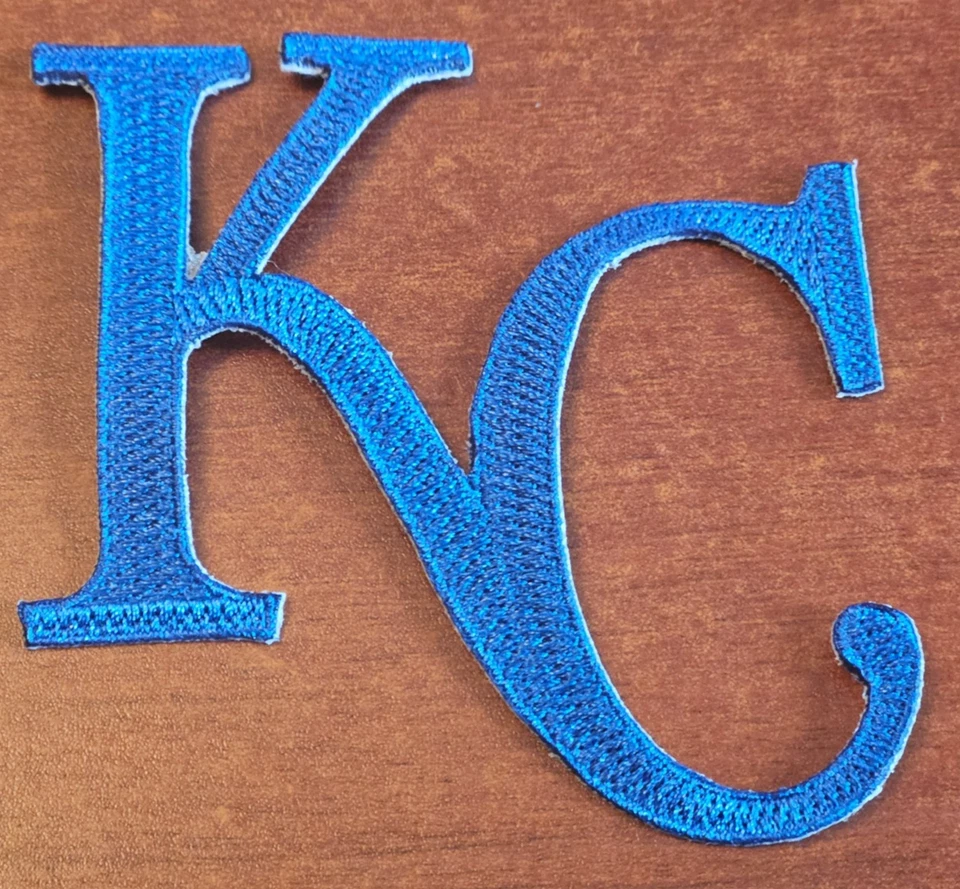 Kansas City Royals 3”X3” Iron On Embroidered Patch FREE Shipping!! - Image 1 of 1