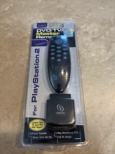 New Interact DVD / TV Infrared Wireless Master Remote for Playstation 2 - Picture 1 of 7