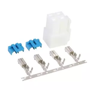 5Pcs 4-Pin Power Connector Plug for Icom IC-7000 IC-7100 IC-7400 IC-7600 Radio H - Picture 1 of 8
