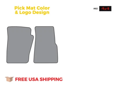 FITS 1998-2007 Mazda B3000 Floor Mat 2pc Cutpile Foto 1 de 4