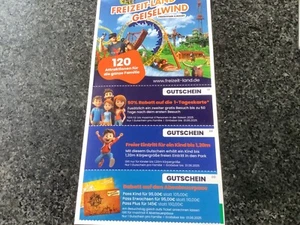 Freizeitland GEISELWIND, Freikarte Kind ⭐️50% Rabatt Erwachsene bis 01.06.2025 - Bild 1 von 5