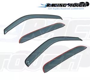 Para Toyota Tundra CrewMax 07-16 Gris Ceniza Visera de Ventana Exterior Protector Solar 4 un. - Imagen 1 de 7