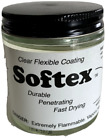 SOFTEX - Fly Tying Jig Lure Making Adhesive Clear Soft Flexible Coating NEW!