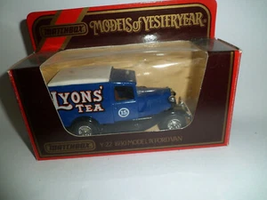 Models of Yesteryear 1930 Modellauto  A FORD VAN LYONS`TEA OVP  - Bild 1 von 1